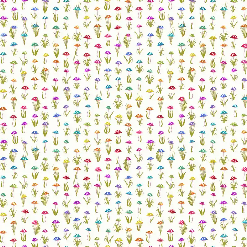 Heißes Angebot Alison Glass Color Wheel Butterfly Mushroom Parade Day