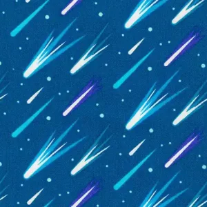 Elizabeth Hartman Planetarium Shooting stars blue Mengenrabatt