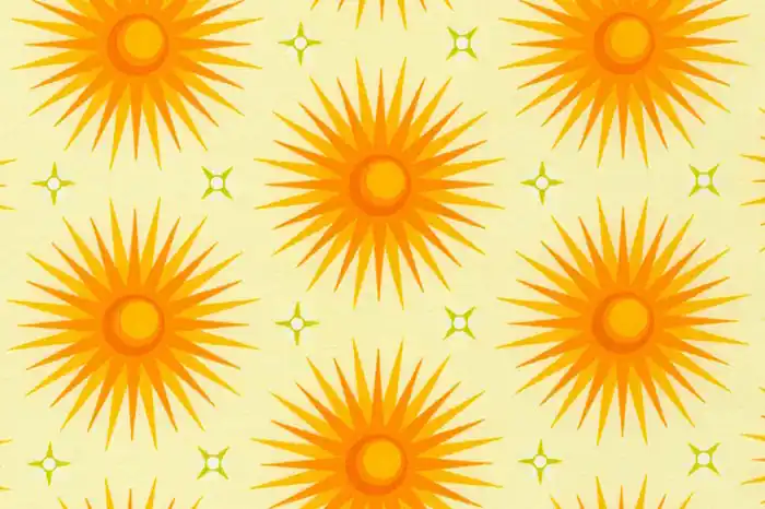 Handgefertigt Elizabeth Hartman Planetarium Suns meringue