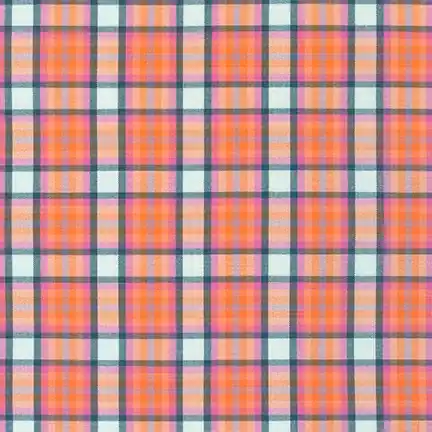 Elizabeth Hartman Kitchen Window Wovens Multi Salmon Markenware