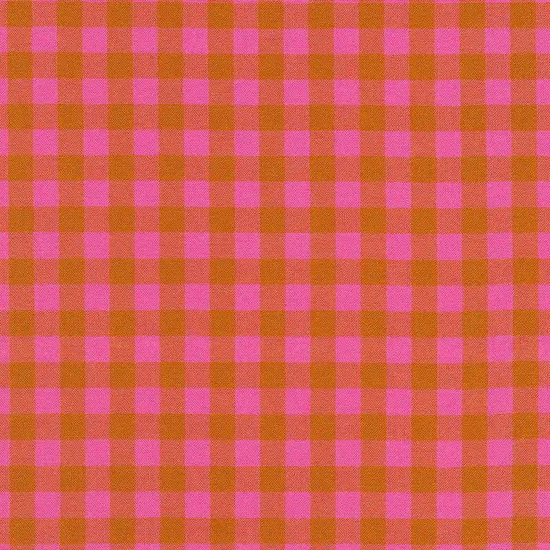 Elizabeth Hartman Kitchen Window Wovens Gingham dragon fruit Geld-Zurück-Garantie