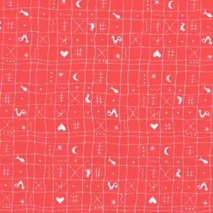 Westfalenstoff Hähnchen rot/weiß Echt