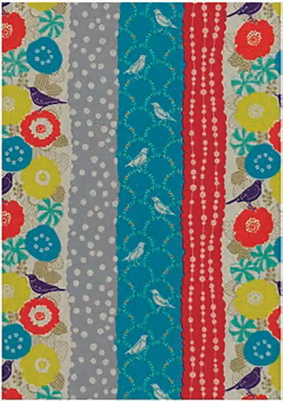 Preisreduziert Echino Leinen/Baumwolle Peck turquoise