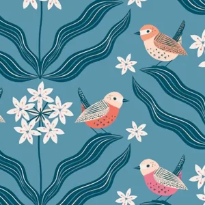 Cloud9 Tiny & Wild by Sue Gibbens Wrens in the Ramsons Direktkauf