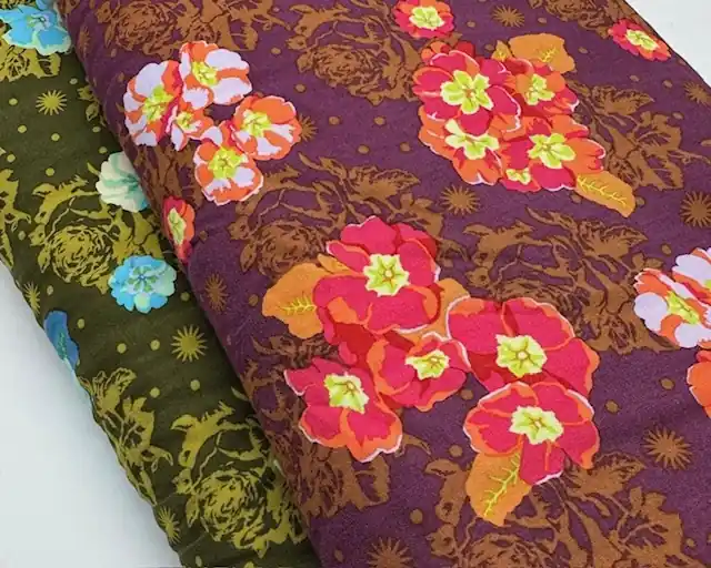 Gleich Bestellen Viscosedruck Anna Maria Horner Pretty Potent Primrose Cherry