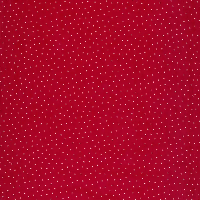 Westfalenstoffe BABYCORD Pünktchen rot Letzte Chance