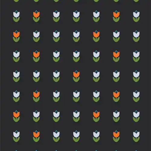 Angebot Art GalleryThe Cur8tor Modernista Rooted Tulips