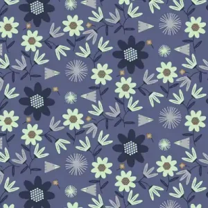 Preis Gesenkt Cotton and Steel Among Flowers Puebla Estudio Fractal Flower Box