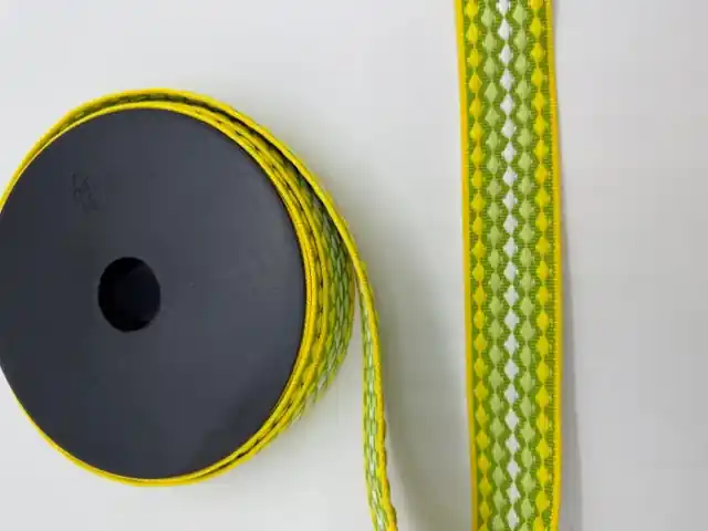 Bestpreis Gurtband 40 mm Boho grün