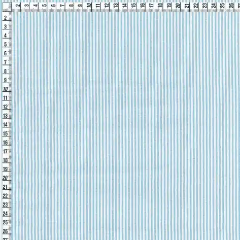 Westfalenstoffe Streifen schmal hellblau/weiß Echt