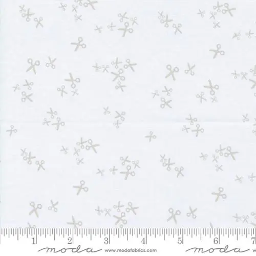 Ab Werk Bluish by Brigitte Heitland Scissors Chalk