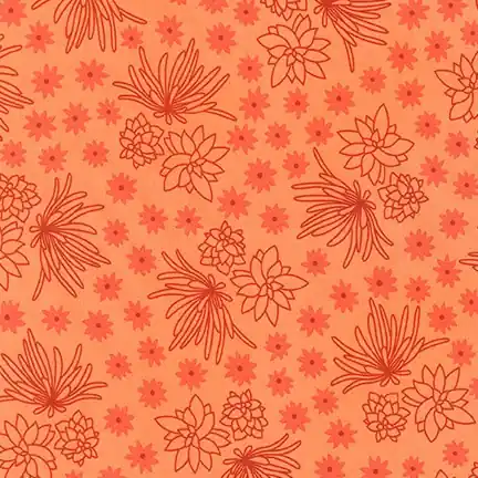 Sunroom by Elizabeth Hartman – cantaloupe 381 Handgefertigt