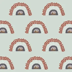 Sonderaktion Dusk Till Dawn by Hope Johnson Flower Hills White Rain