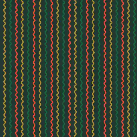 Rifle Paper Holiday Classics Ribbon Stripe Evergreen Metallic Bestpreis
