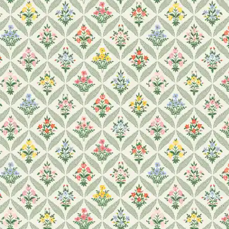 Rifle Paper Dahlia Estee Garden Cream Multi Garantierte Lieferung