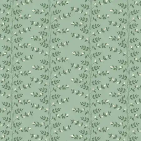 Rifle Paper Dahlia Climbing Vines Sage Metallic Kostenloser Rückversand