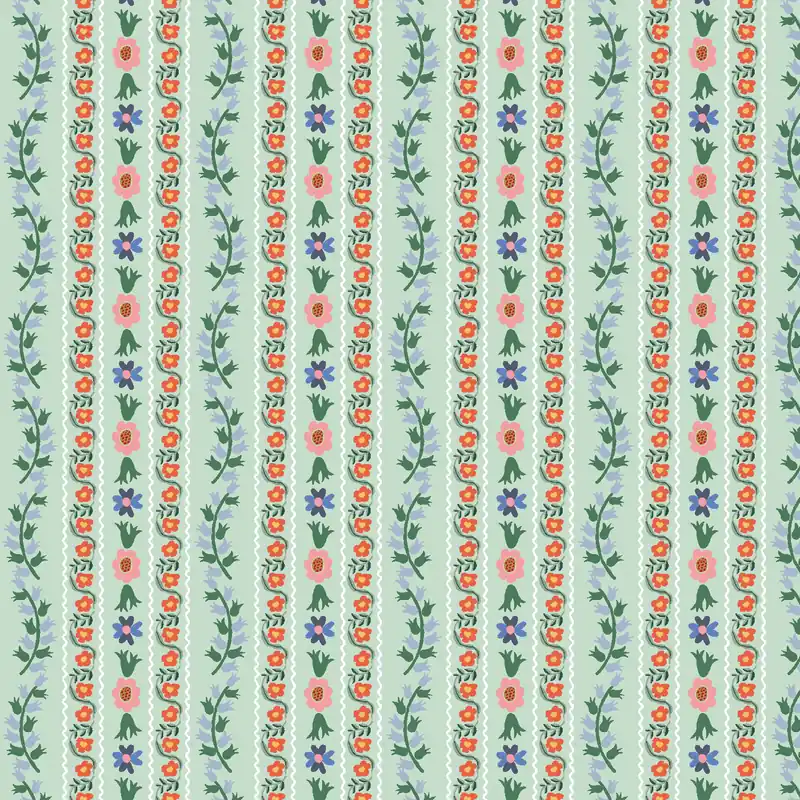 Jetzt Bestellen Rifle Paper English Rose Delphine Mint