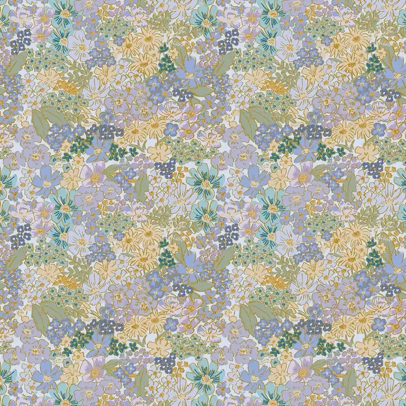 Geprüft Rifle Paper English Rose Mimi Blue