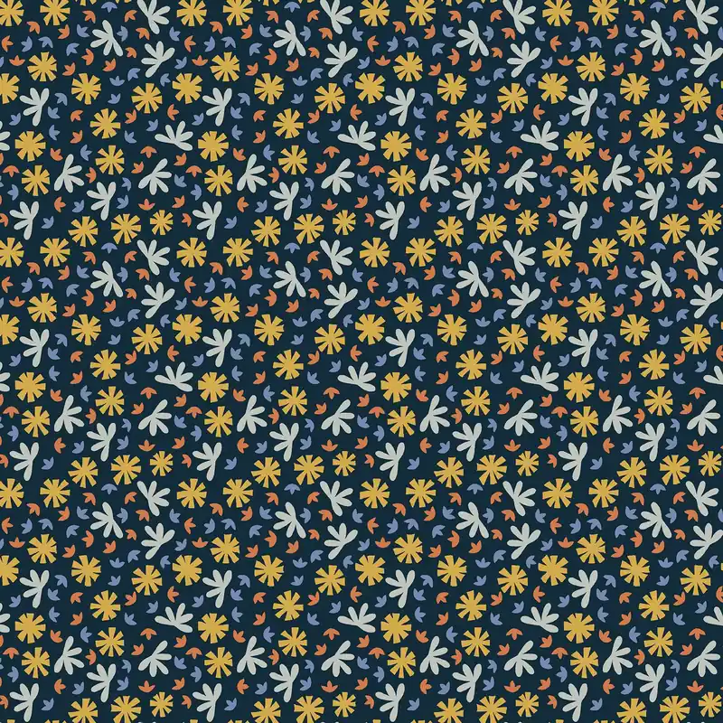 Karen Lewis Conway Cottage Meadow navy Ab Werk