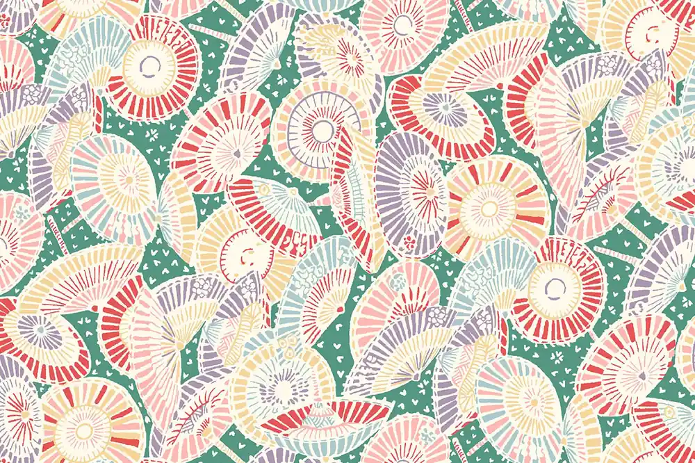 Echt RIley Blake Design Liberty The Riviera Collection Sun Parasol