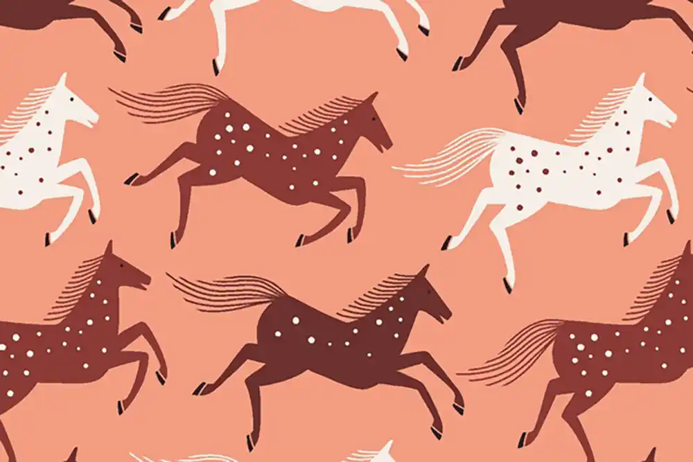 Mengenrabatt Wild & Free Loes van Oosten Wild Horses Blushing