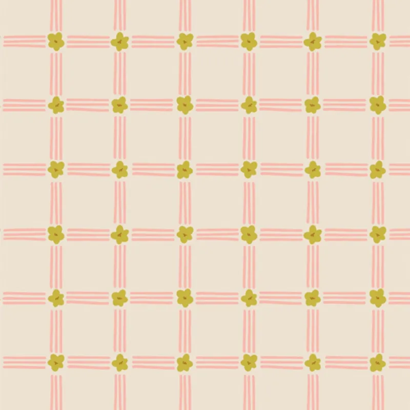 Aktuell Art Gallery Geobloom Floral Crosswave