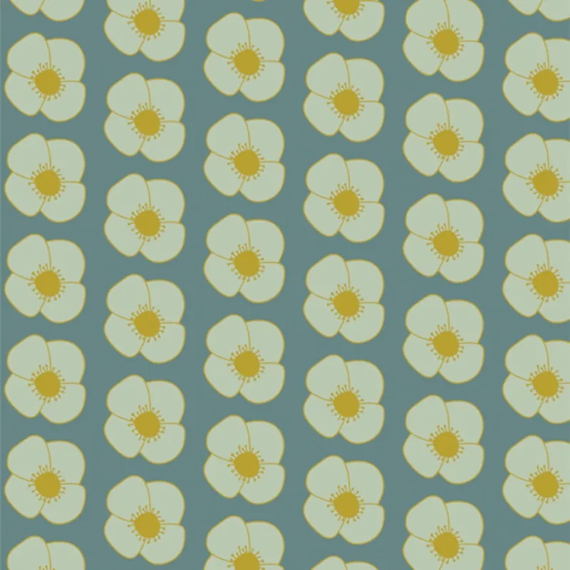 Geprüft Art Gallery Geobloom Joyful Poppies