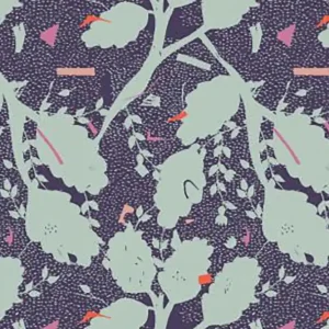 Solange Der Vorrat Reicht Good Vibes by Angela Corti Komorebi Violet Stone