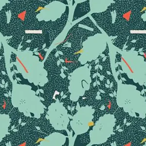 Good Vibes by Angela Corti Komorebi Green with Envy Ab Werk