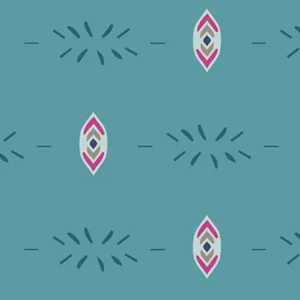 Maureen Cracknell Flower Child Flicker & Fade Blue Highlight