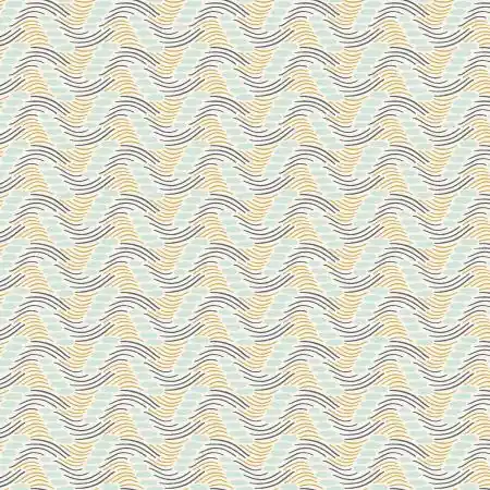 Abverkauf Cotton and Steel Tidepool – Modern Meadow Windswept Golden Fields