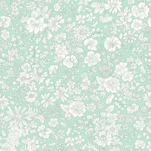 Weltweiter Versand Liberty London Quilting Cotton The Emily Belle Soft Mint