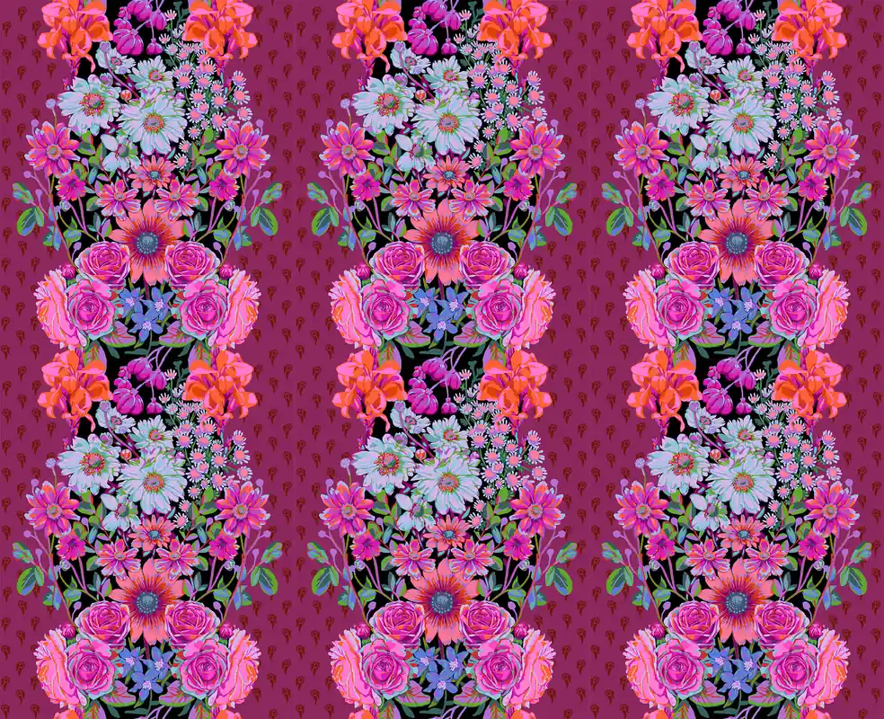 Exklusiv Anna Maria Parry Perennial Borders Beata’s Garden Plum