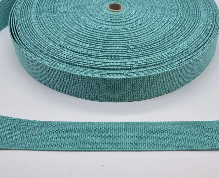 Solange Der Vorrat Reicht Gurtband aqua