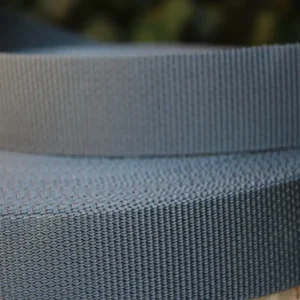 Echt Gurtband dunkelgrau