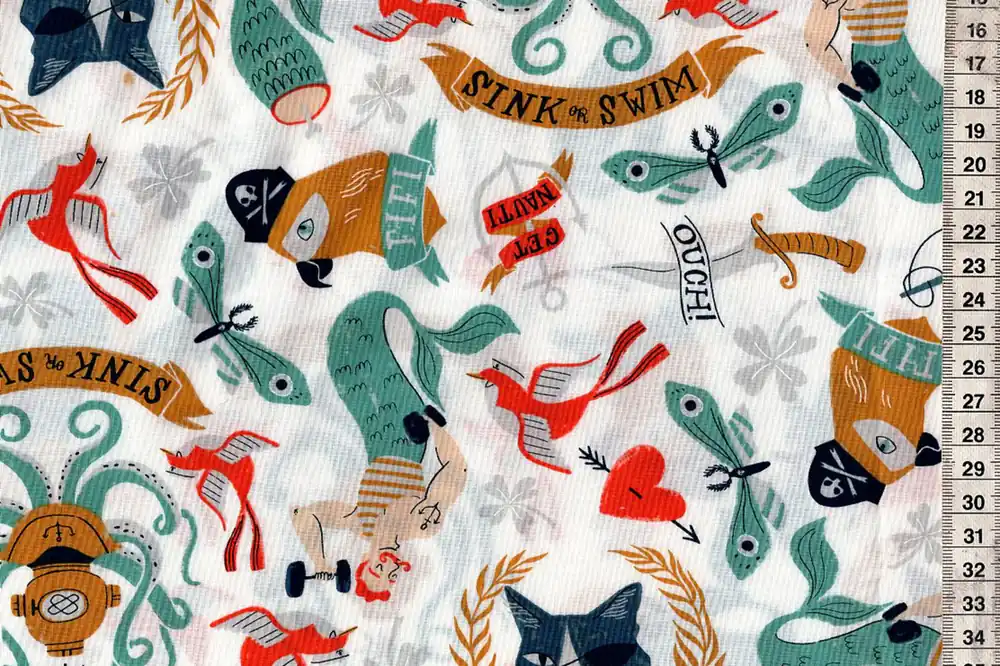 Ausverkauf Rae Ritchie Sink or Swim Tattoo White