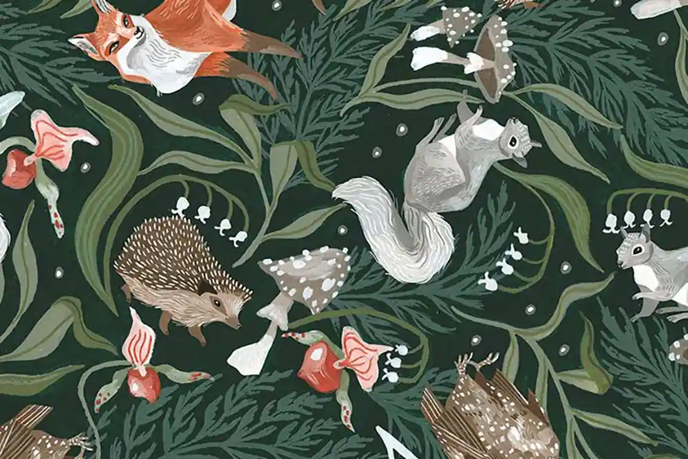 Sonderangebot The Fae Rae Ritchie Animals and Ferns Mallard