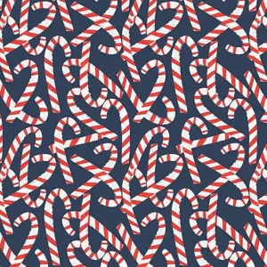 Solange Der Vorrat Reicht Dear Stella Snow Much Fun Clara Jean Candy Canes Seaport