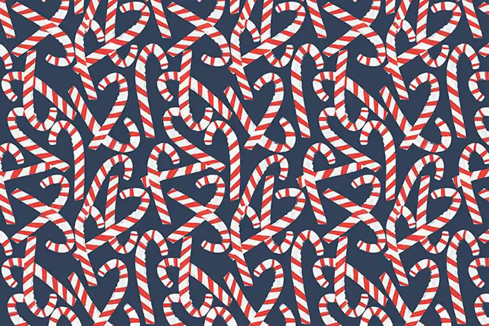 Solange Der Vorrat Reicht Dear Stella Snow Much Fun Clara Jean Candy Canes Seaport