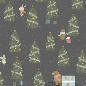 Dear Stella Deck the Halls Tree Farm pewter Angebot