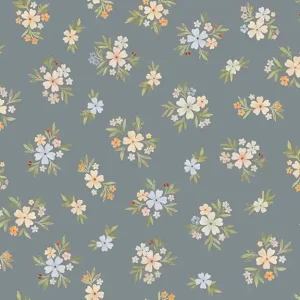 Dear Stella Fabrics Little Forest Nina Stajner Posies sage Neuheit
