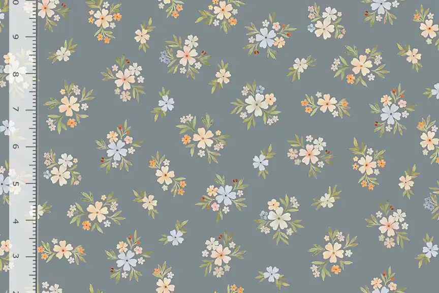 Dear Stella Fabrics Little Forest Nina Stajner Posies sage Neuheit