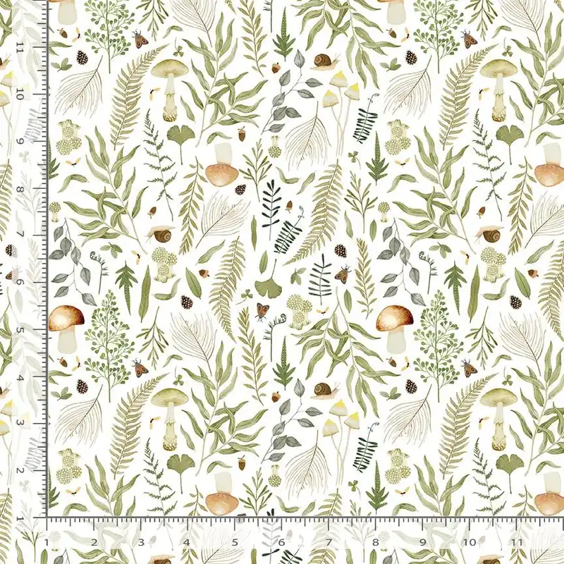 Kostenloser Versand Dear Stella Moonflower Verdure white