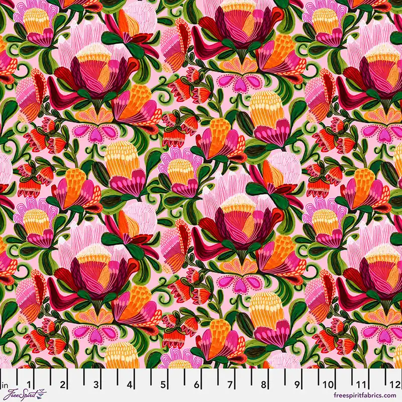 Limited Edition Paradise Blooms Kirsten Katz Rococo Garden blush