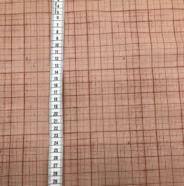 Tim Holtz Eclectic Elements Correspondence Graph Paper Red Preisreduziert