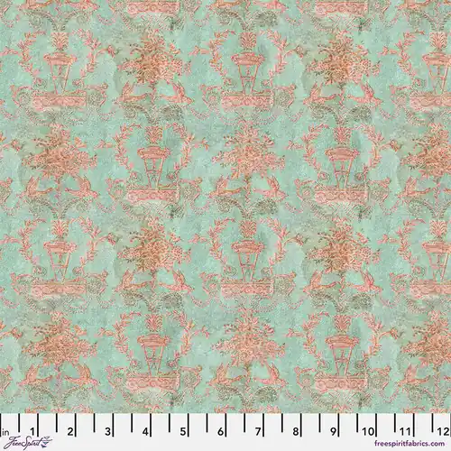 Im Trend Tim Holtz Palette Teal Wallpaper