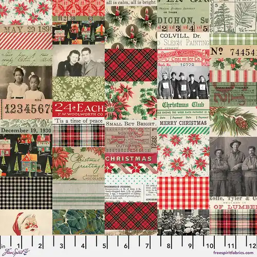 Tim Holtz Palette Seasonal Christmas Collage Kostenloser Versand