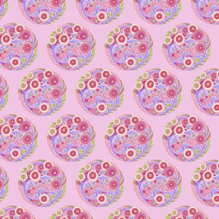 Tula Pink Parisville Deja Vue Topiary strawberry Wochenendangebot