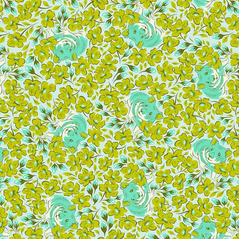 Jetzt Zugreifen Tula Pink Besties Chubby Cheeks Clover