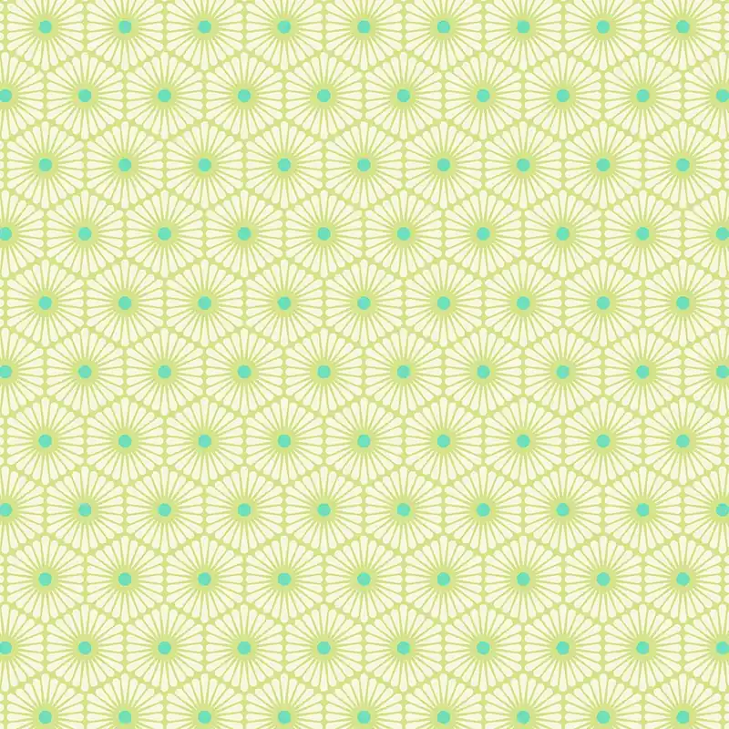 Echt Tula Pink Besties Daisy Chain Clover